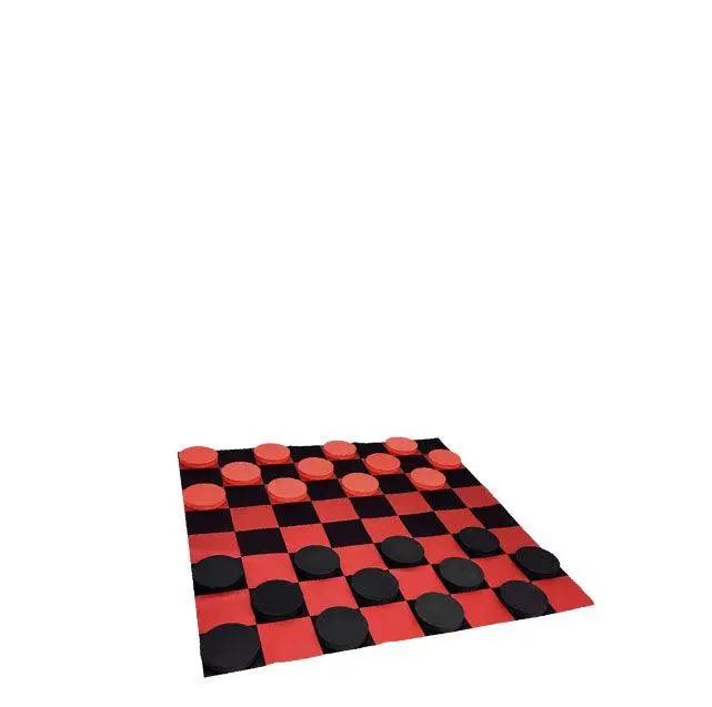 Checkers Over Sized Board Game - LM Treasures Prop Rentals