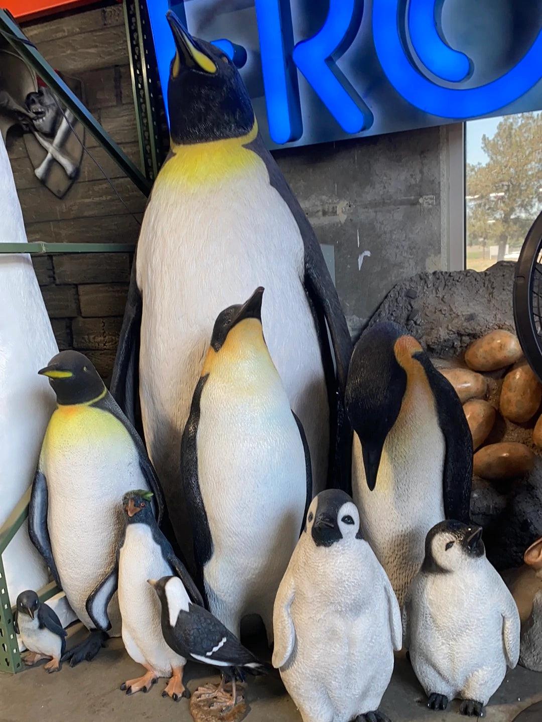 Male Penguin Statue - LM Treasures Prop Rentals 