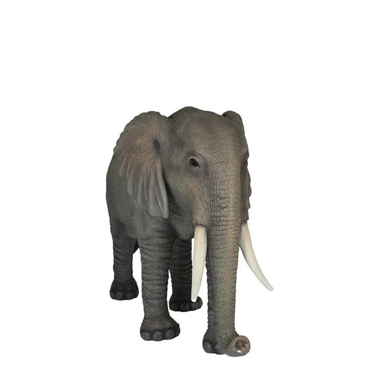 Large Standing Elephant Statue - LM Treasures Prop Rentals