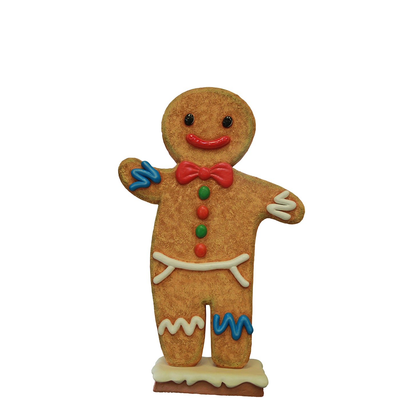 Large Gingerbread Papa Statue