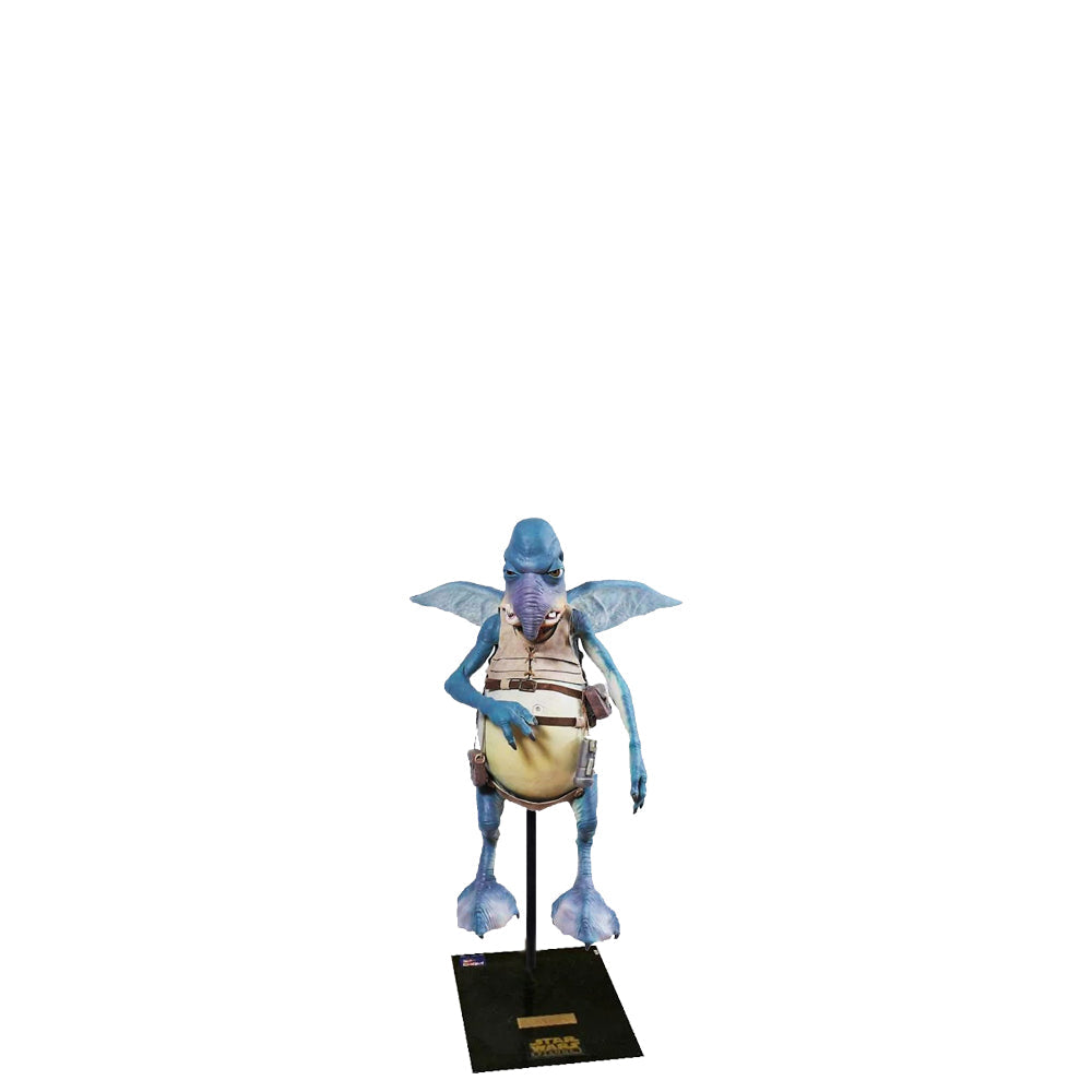 Blue Flying Space Warrior Statue LP-SW-WATTO