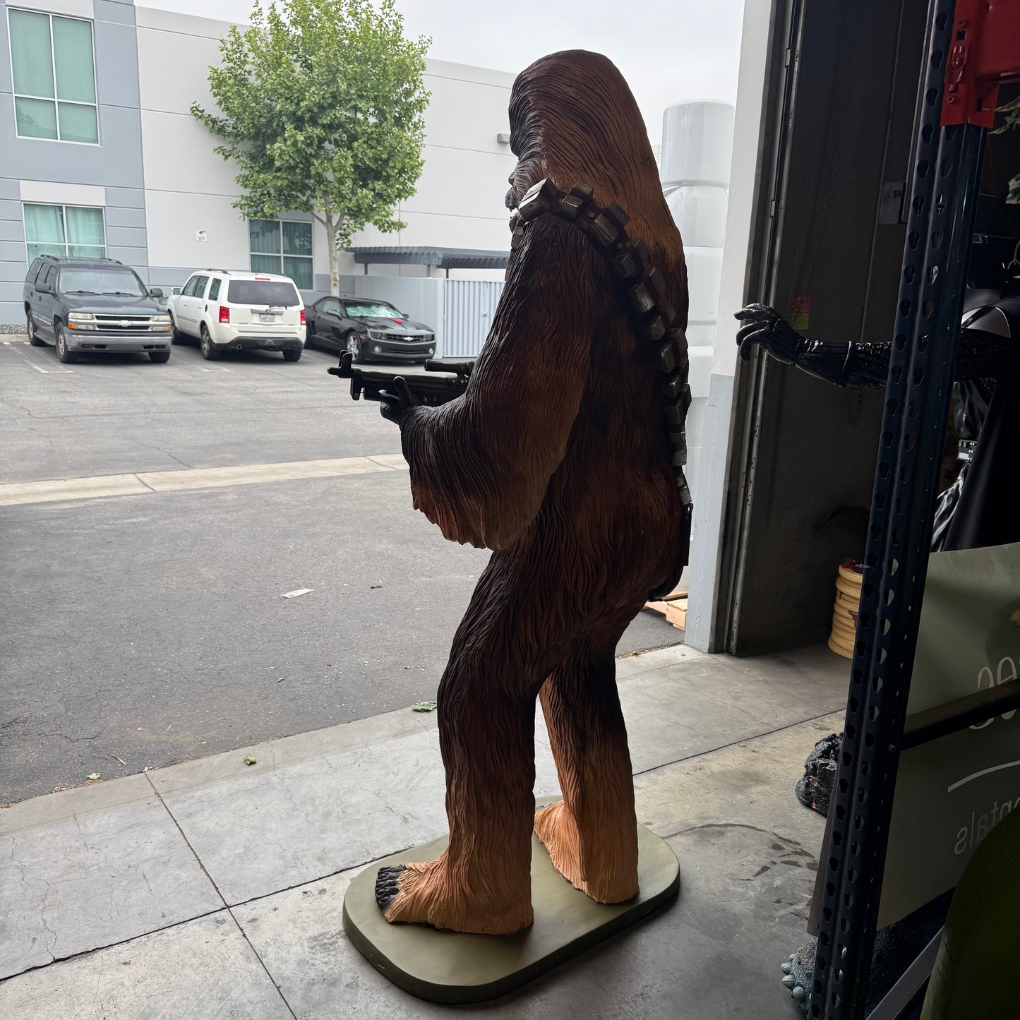 Monkey Space Warrior Statue