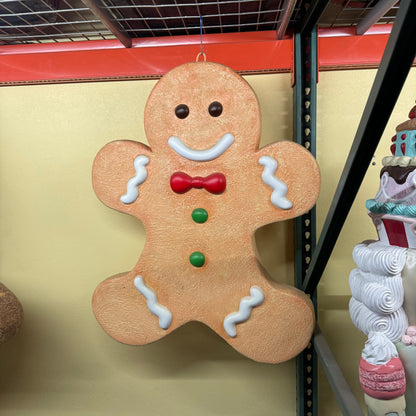 Hanging Gingerbread Statue