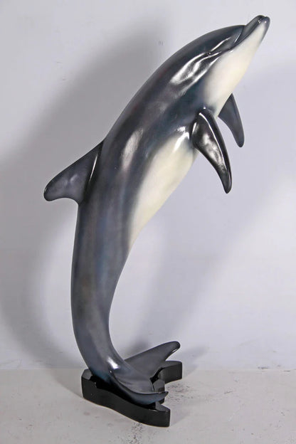 Small Jumping Dolphin Statue