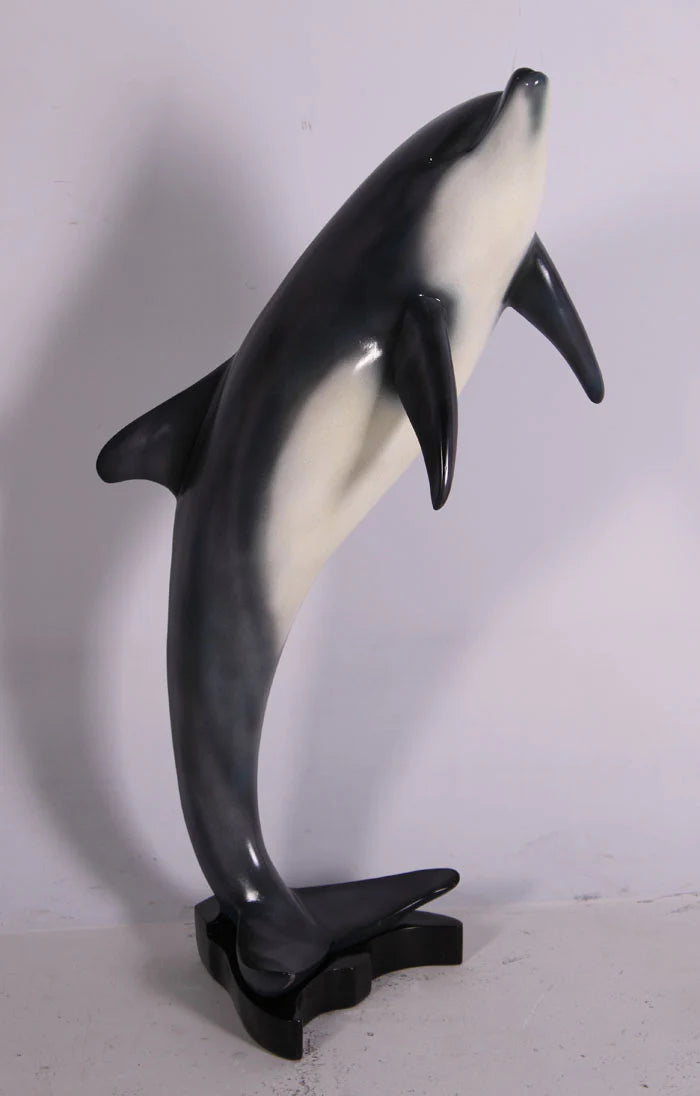 Small Jumping Dolphin Statue