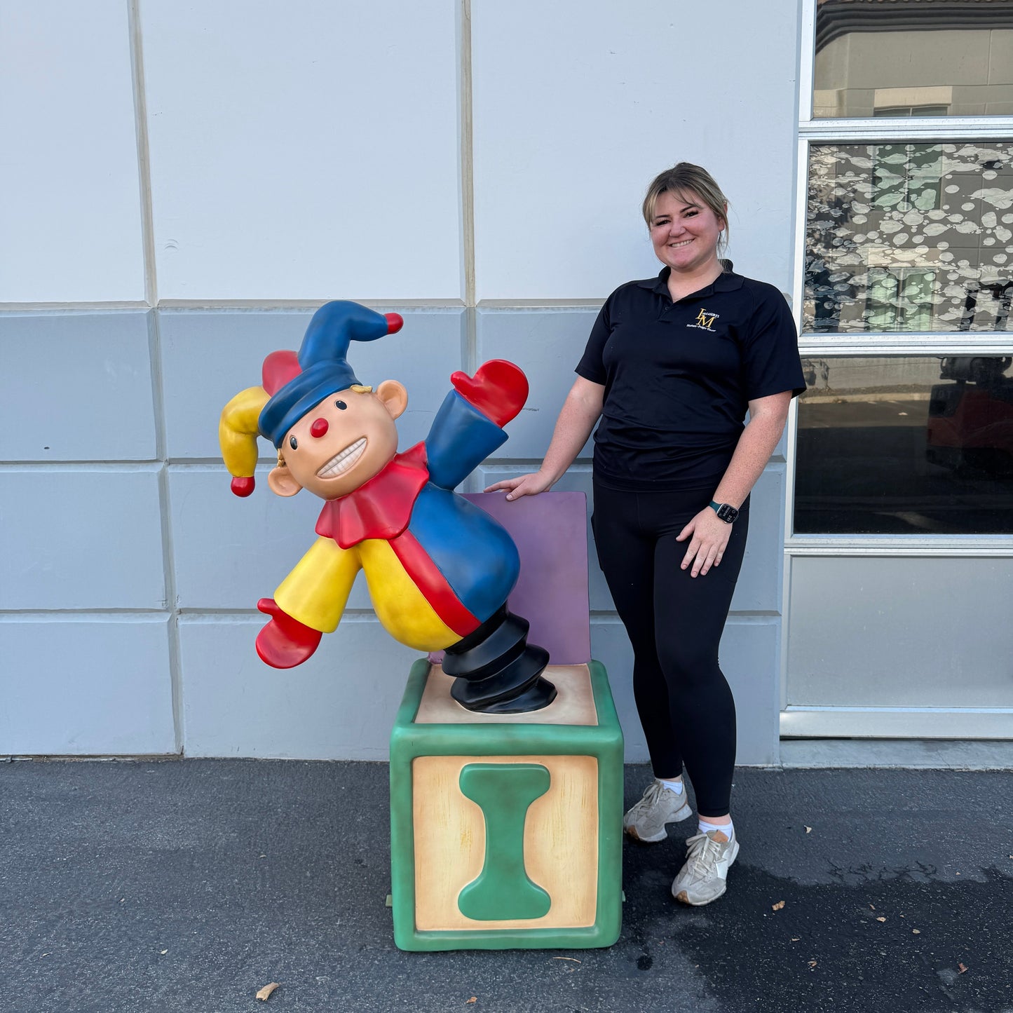 Toy Jack in the Box Over Sized Statue M0217-0216-T