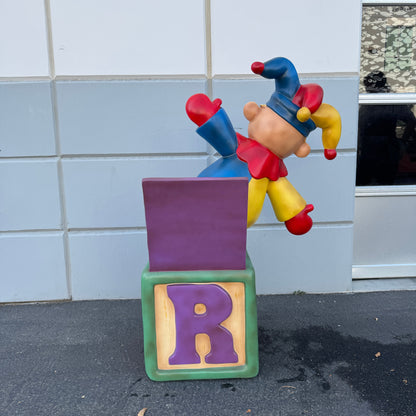 Toy Jack in the Box Over Sized Statue M0217-0216-T