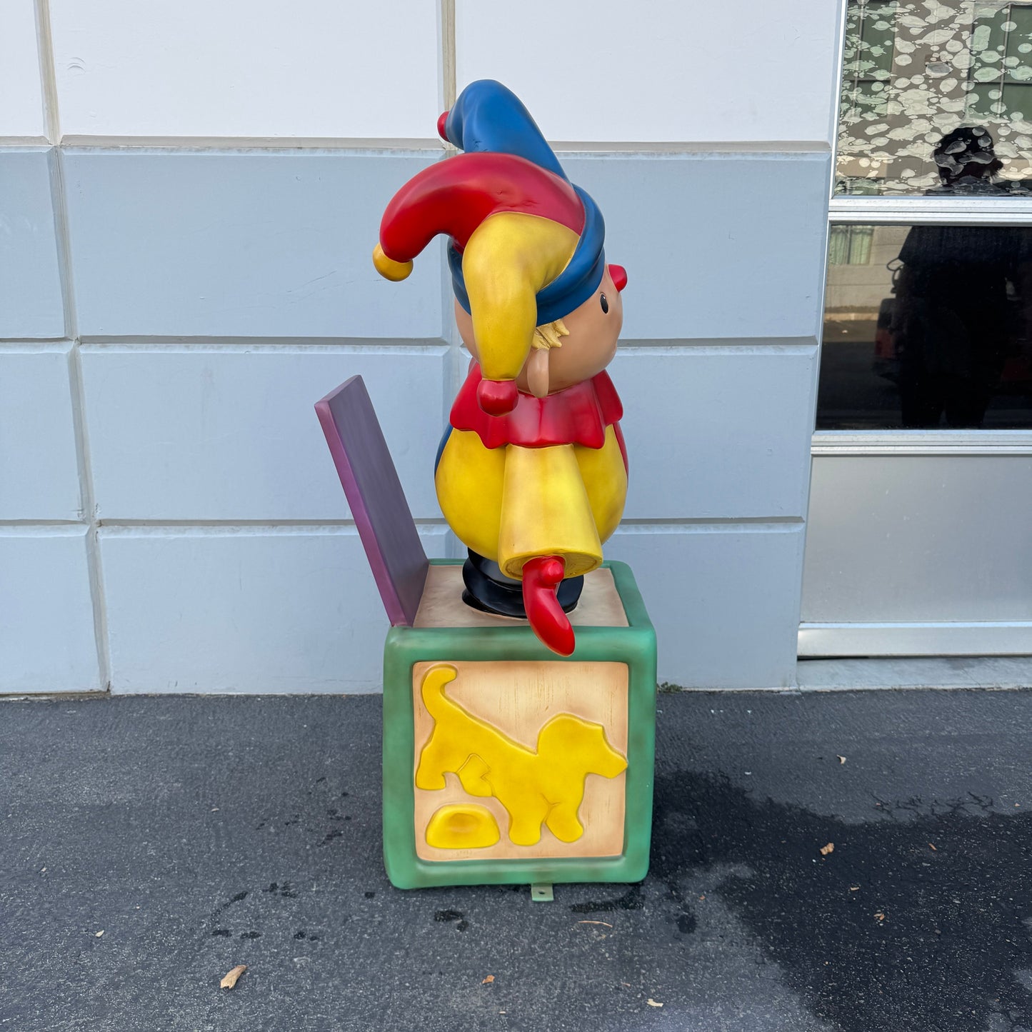 Toy Jack in the Box Over Sized Statue M0217-0216-T
