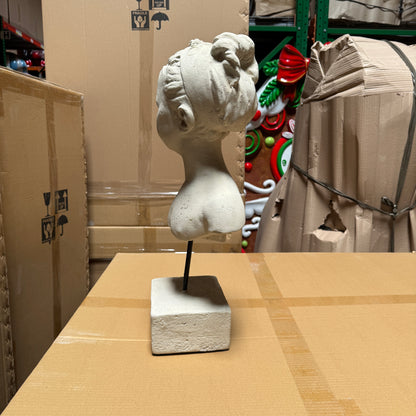 Diane Lady Stone Bust Statue