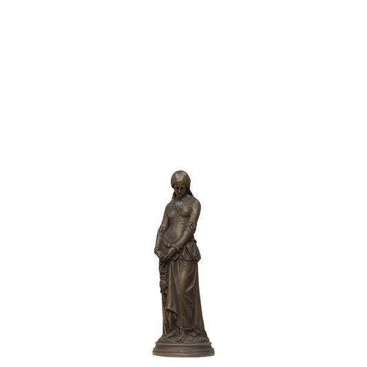 Small Medieval Lady Table Top Statue M0286-030406-H