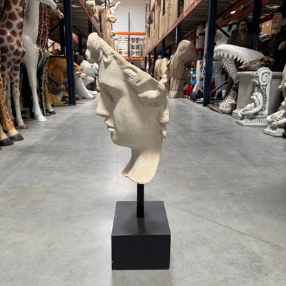 Stone David Head Statue M0136-030602-H