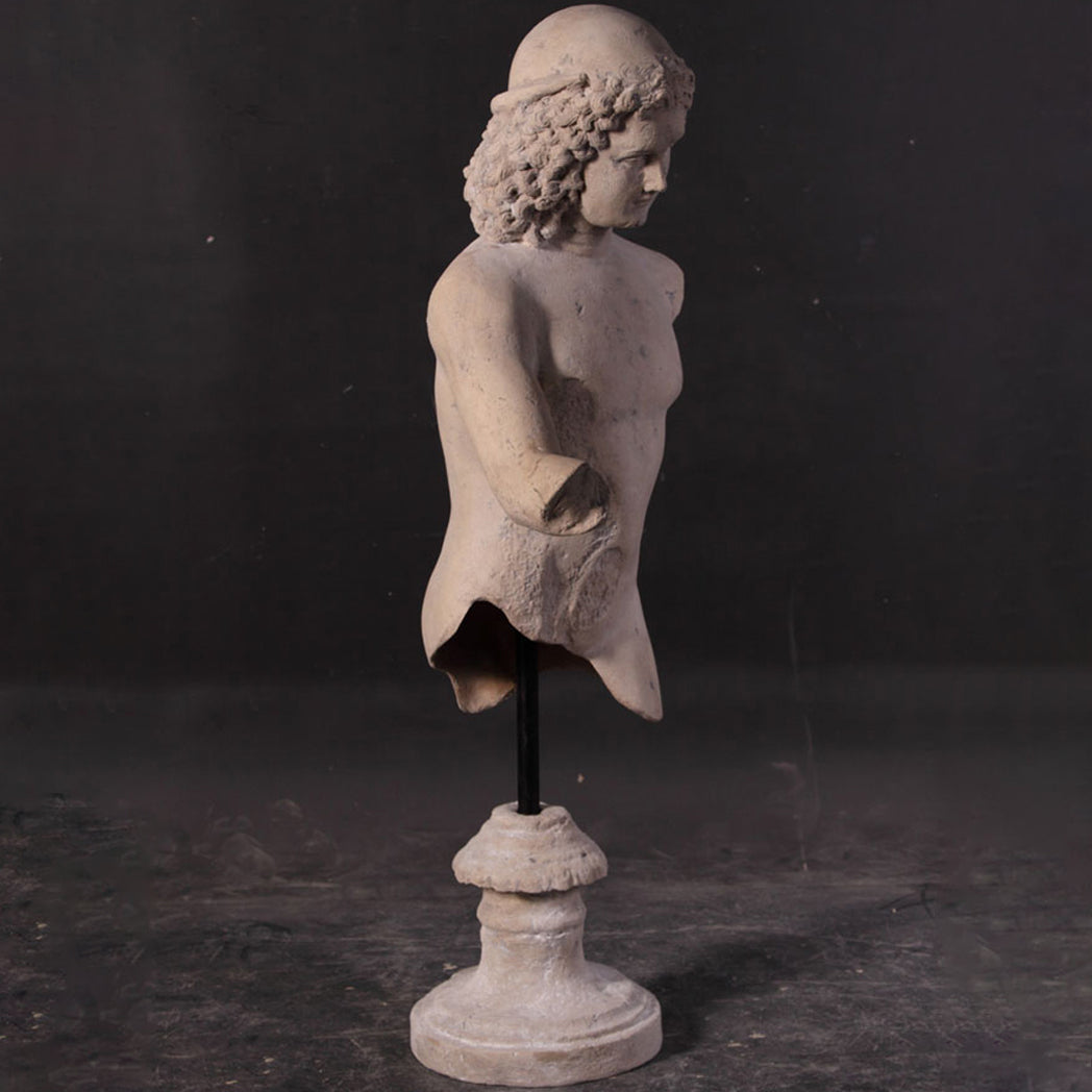 Classical Boy Stone Bust Statue