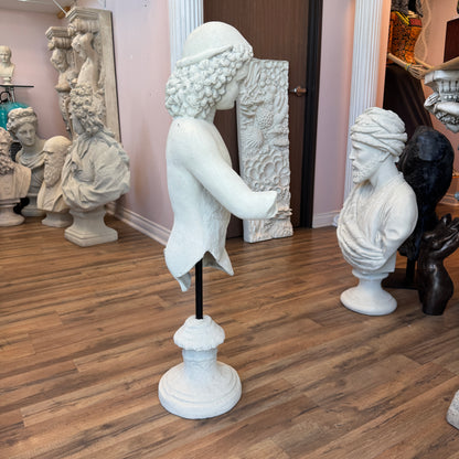 Classical Boy Stone Bust Statue