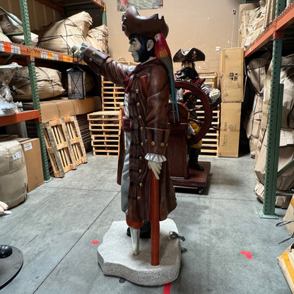 Pirate With Lantern Life Size Statue