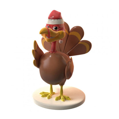 Comic Christmas Turkey Statue S0323-0360-T