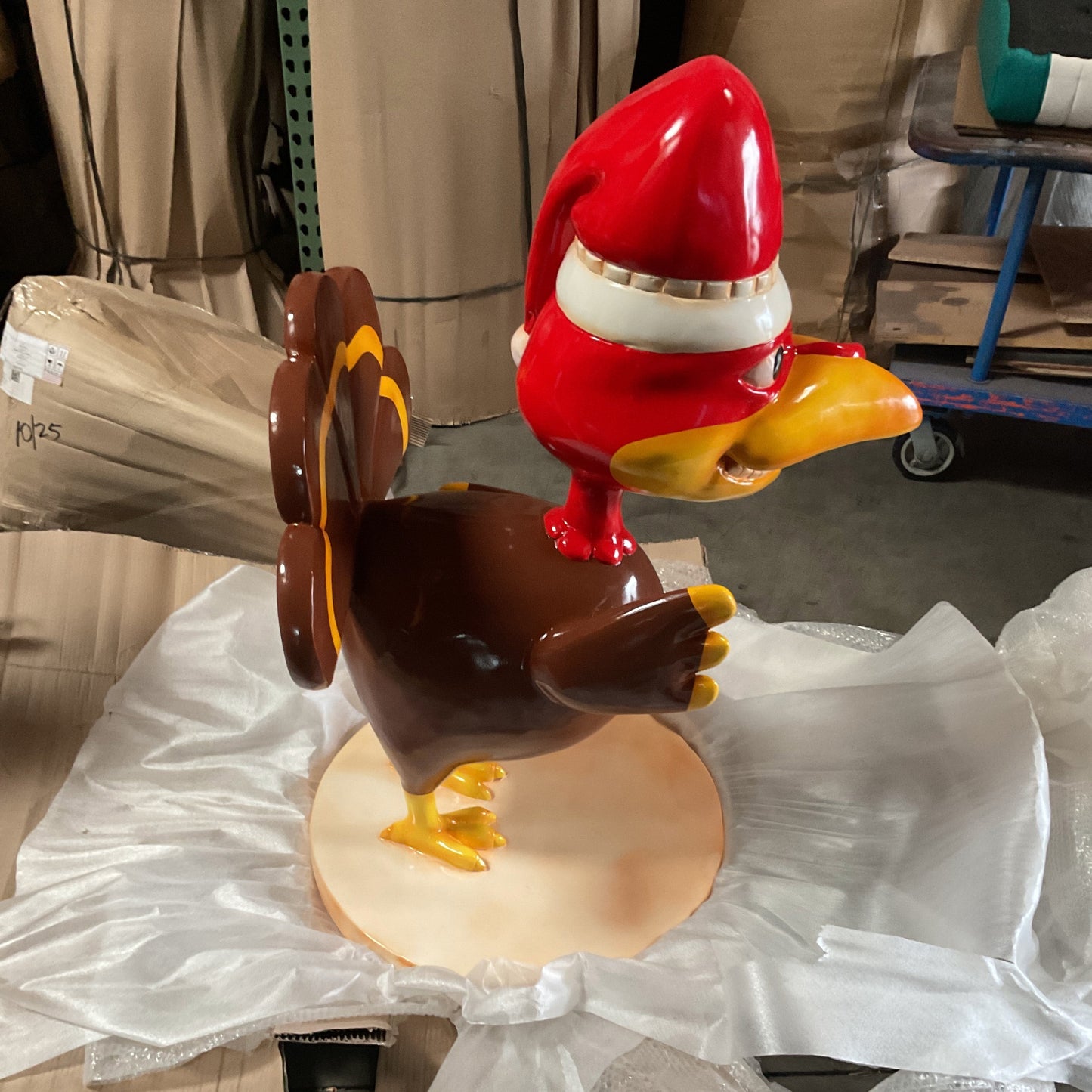 Comic Christmas Turkey Statue S0323-0360-T