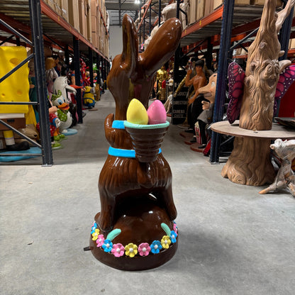 Large Chocolate Easter Bunny Statue S0332-0431-T