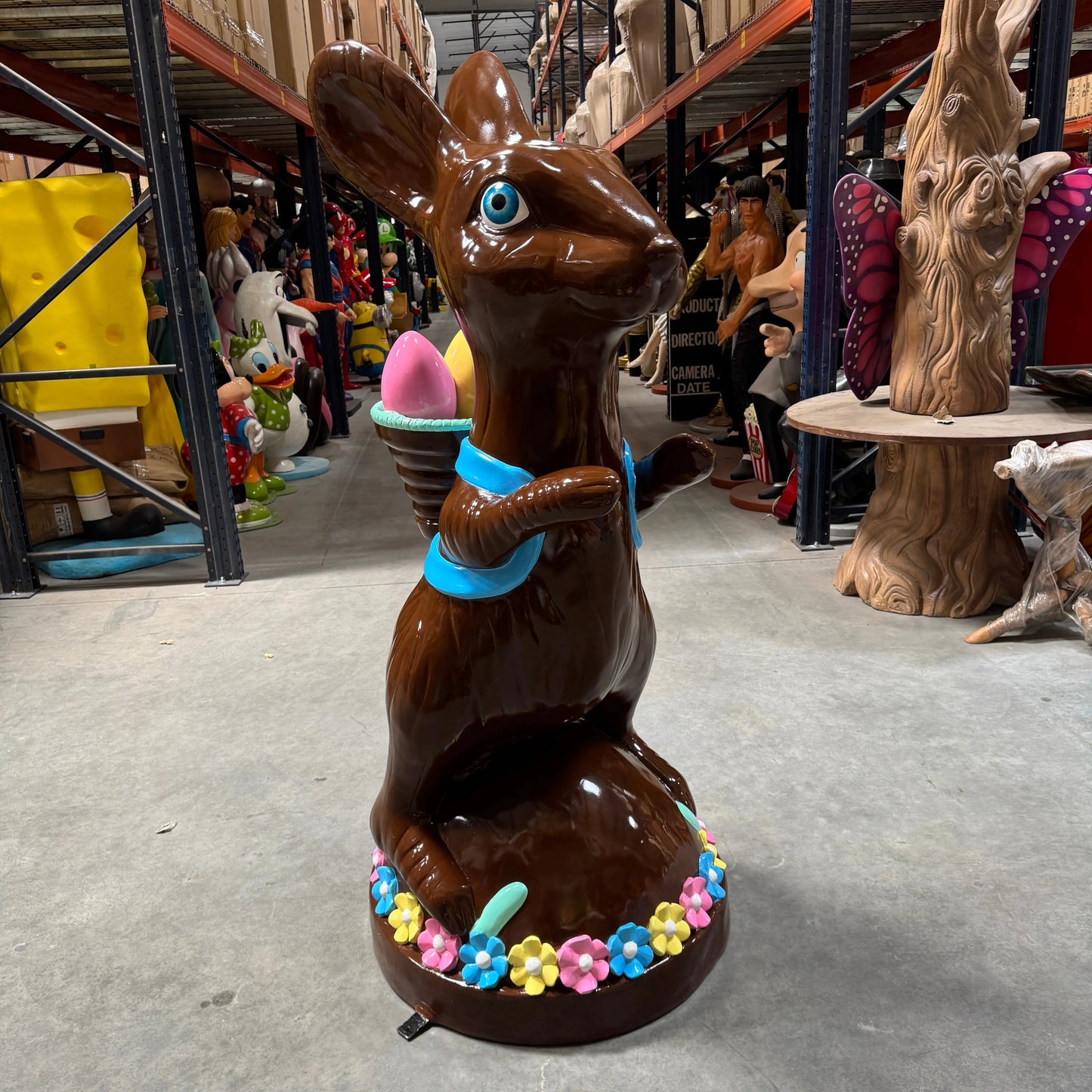 Large Chocolate Easter Bunny Statue S0332-0431-T