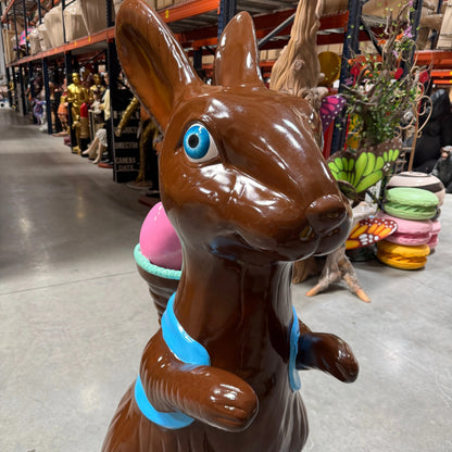 Large Chocolate Easter Bunny Statue S0332-0431-T