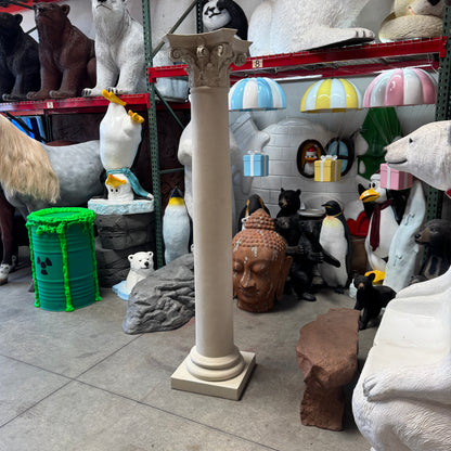 Corinthian Stone Pillar Column Statue