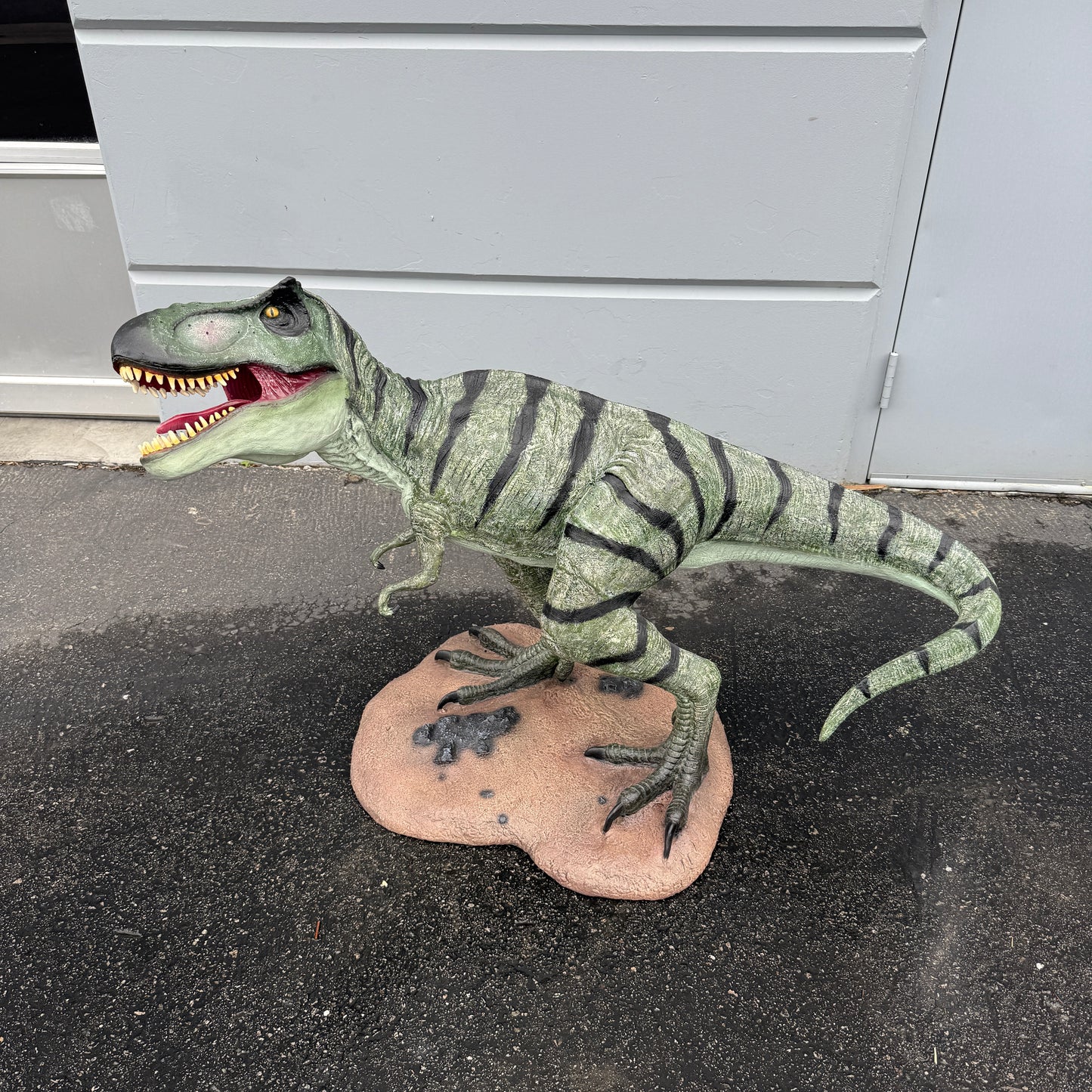 Small T-Rex Dinosaur Statue