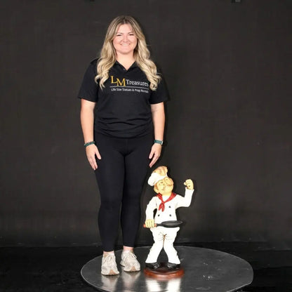 Pancake Chef Small Statue R0330-080005-H
