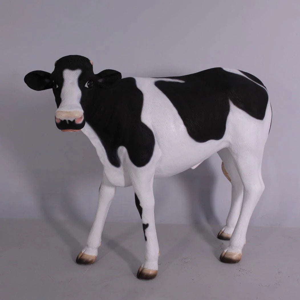 Baby Holstein Cow Statue