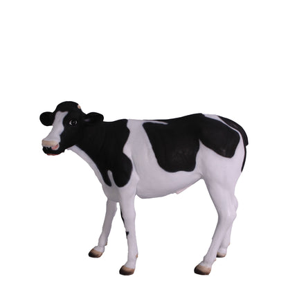 Baby Holstein Cow Statue