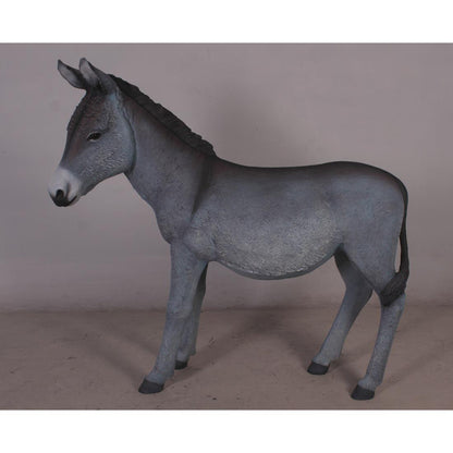 Gray Donkey Statue