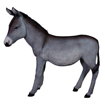 Gray Donkey Statue