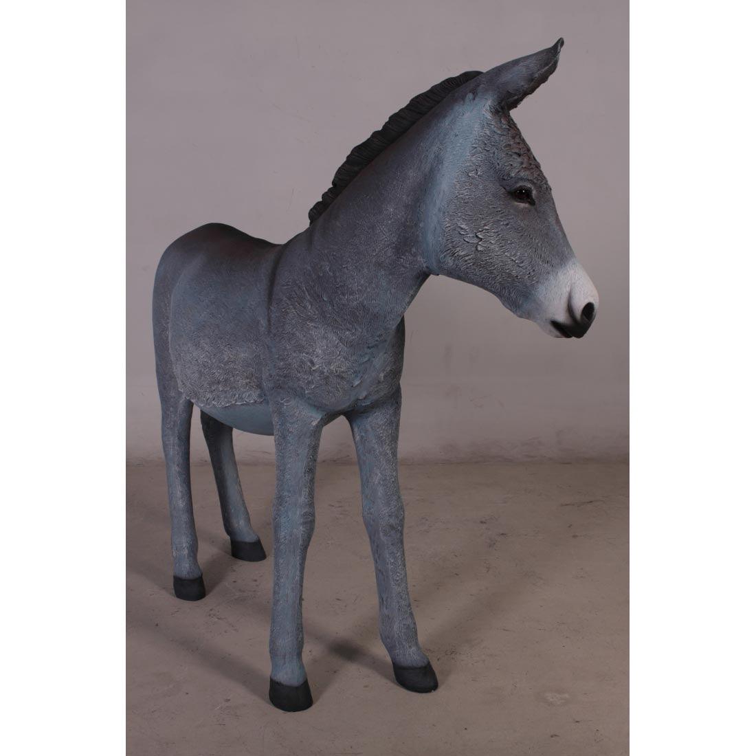 Gray Donkey Statue - LM Treasures Prop Rentals 