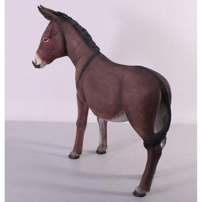 Donkey Brown Statue - LM Treasures Prop Rentals 