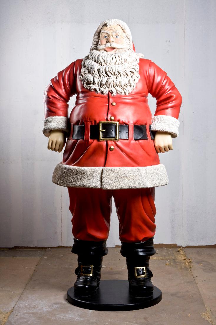 Jolly Santa Claus Statue
