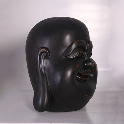 Jolly Buddha Head Statue