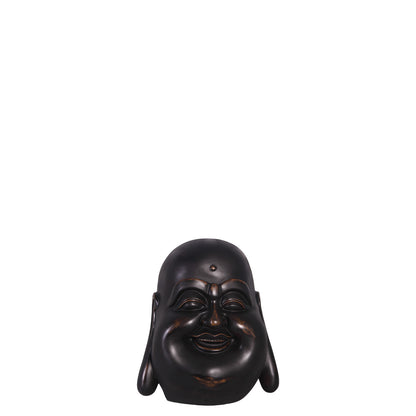 Jolly Buddha Head Statue