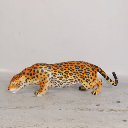 Crouching Jaguar Statue