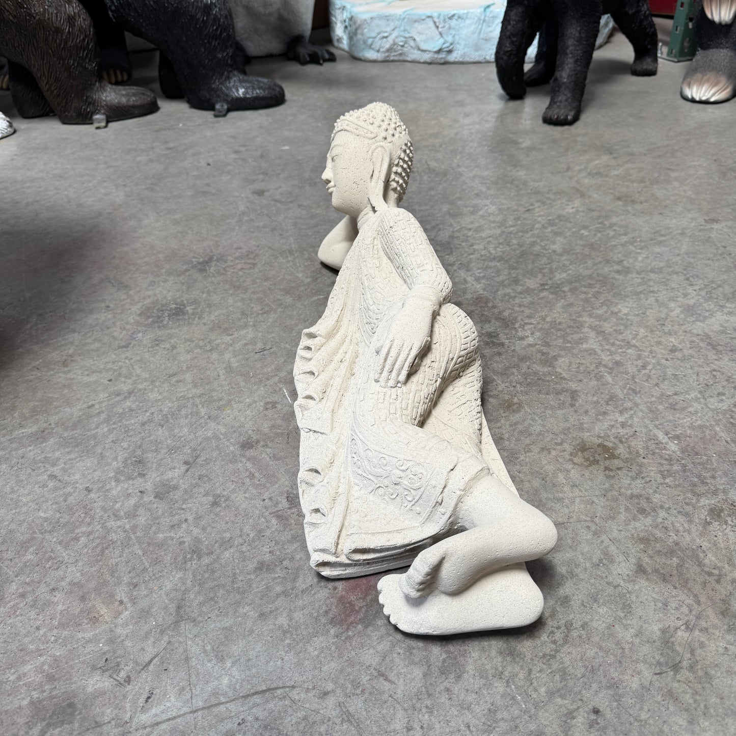 Lying Buddha Stone Statue