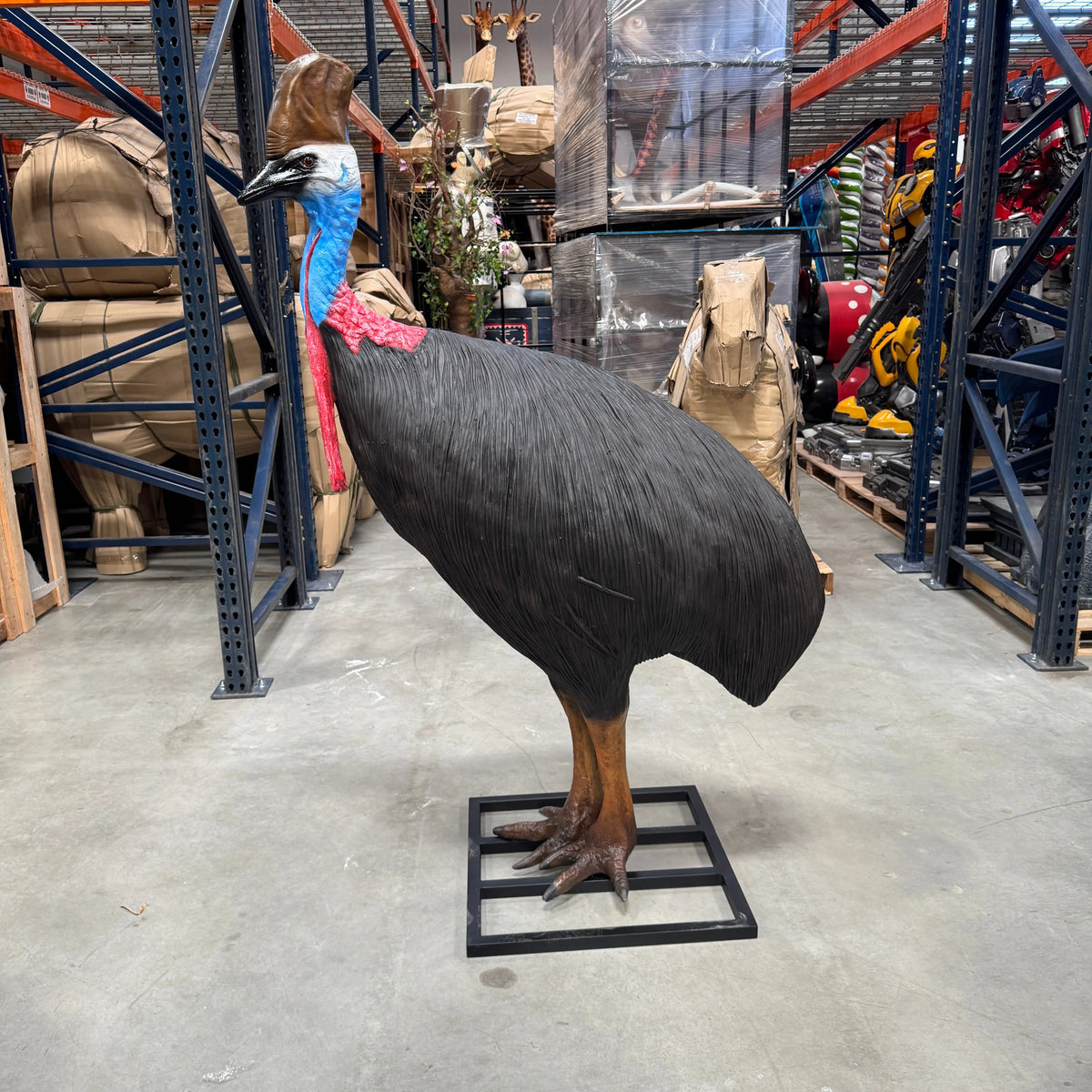 Cassowary Female Bird Statue A0113-080154-H
