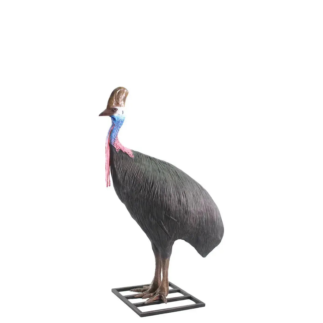 Cassowary Female Bird Life Size Statue A0113-080154-H