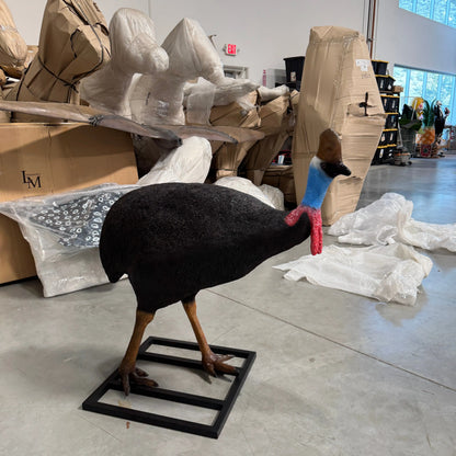Cassowary Male Bird Statue A0113M-080155-H