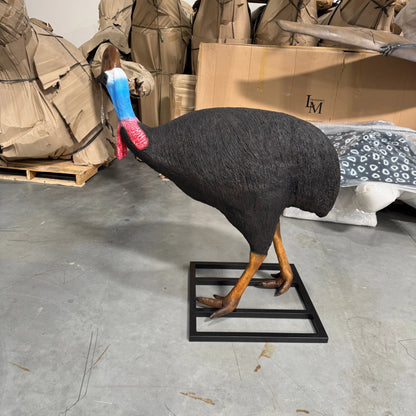 Cassowary Male Bird Statue A0113M-080155-H
