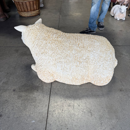 Laying Texelaar Lamb Statue