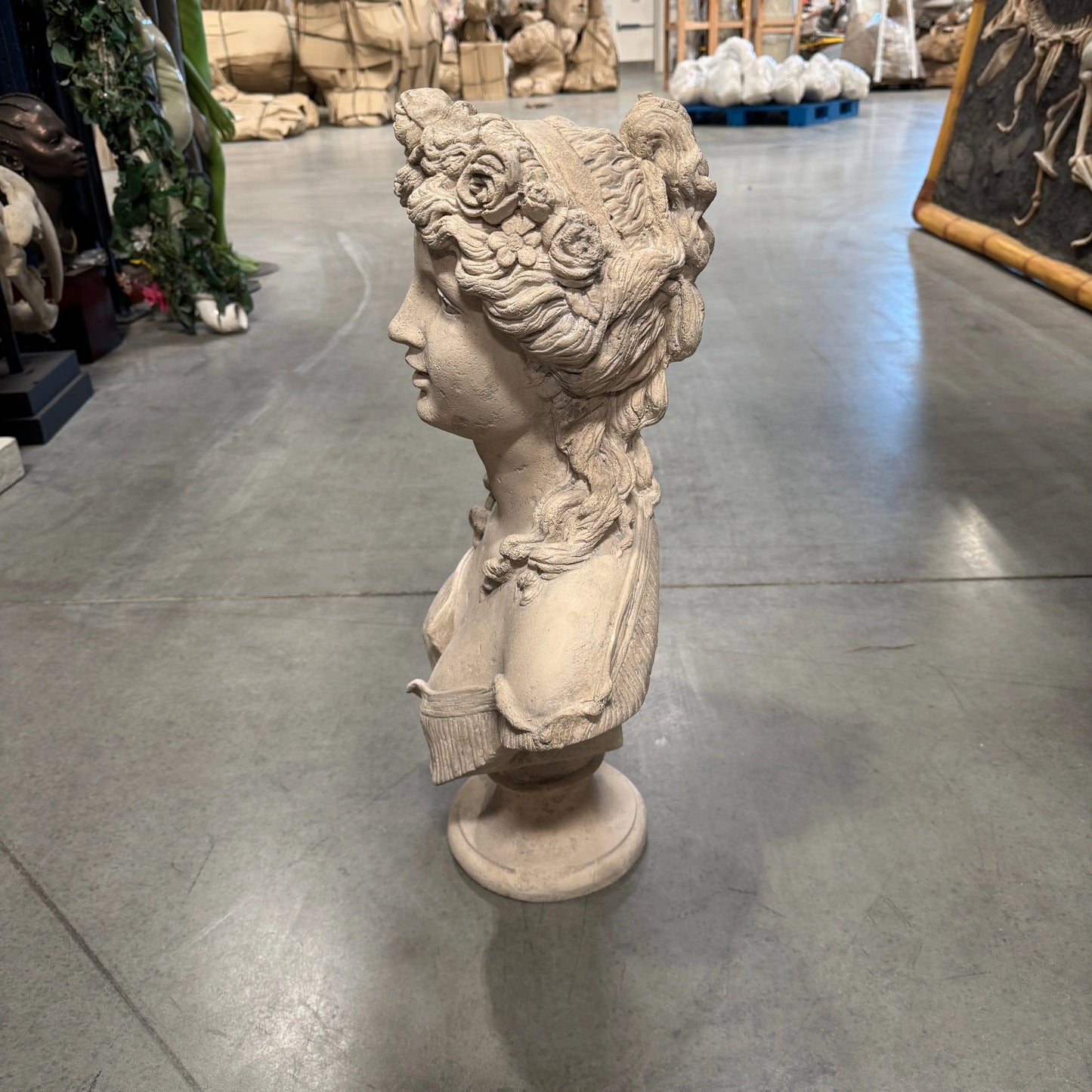 Sabine Stone Bust Statue M0131-090015-H
