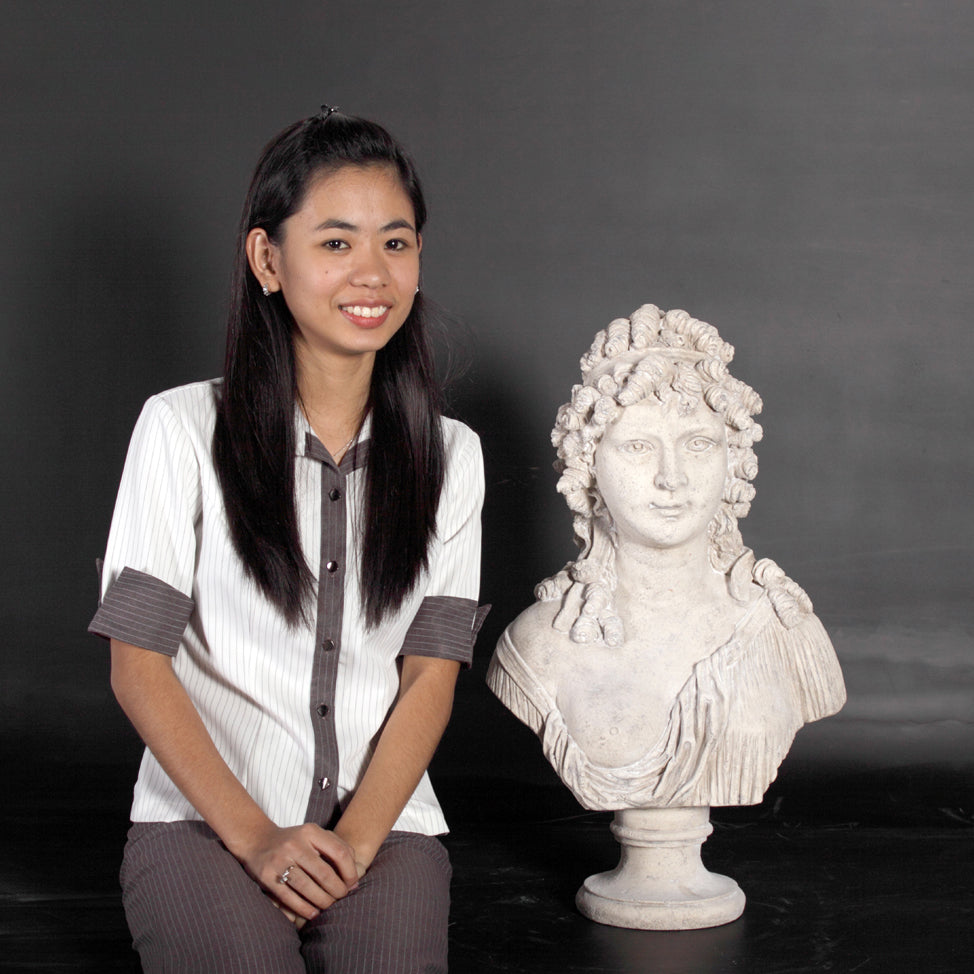 Angelique Stone Bust Statue