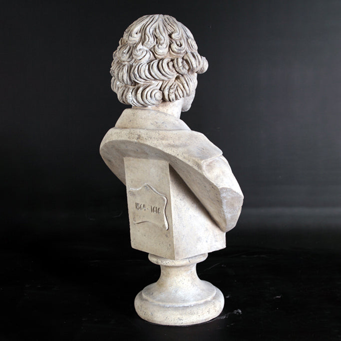 William Shakespeare Stone Bust Statue