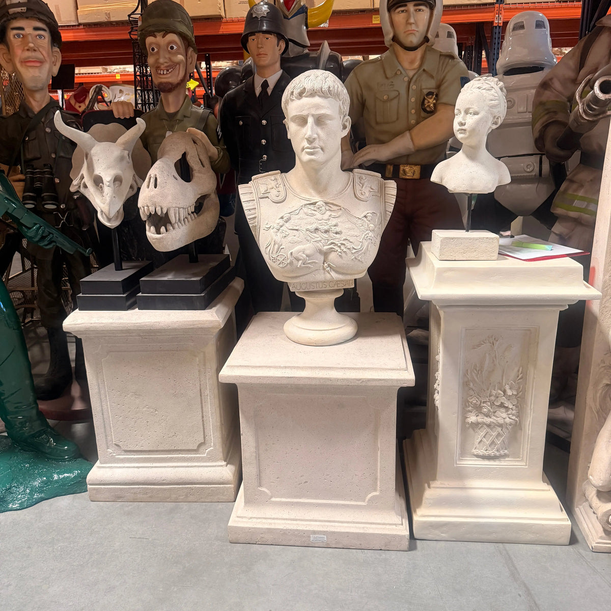 Stone Resin Base Pedestal F0202-090045-H