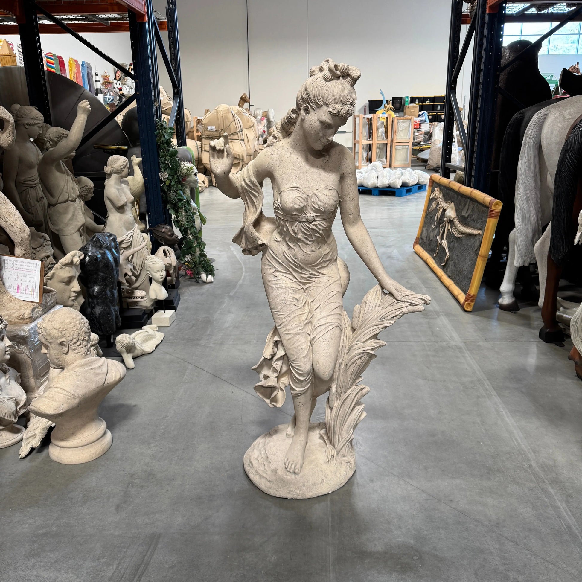 Stone Susanna Life Size Statue LS132-090061-H