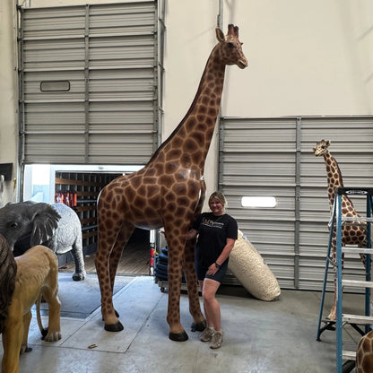 Young Adult Giraffe Statue A0441-090070-H