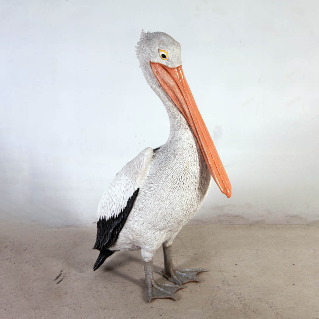 Standing Pelican Statue