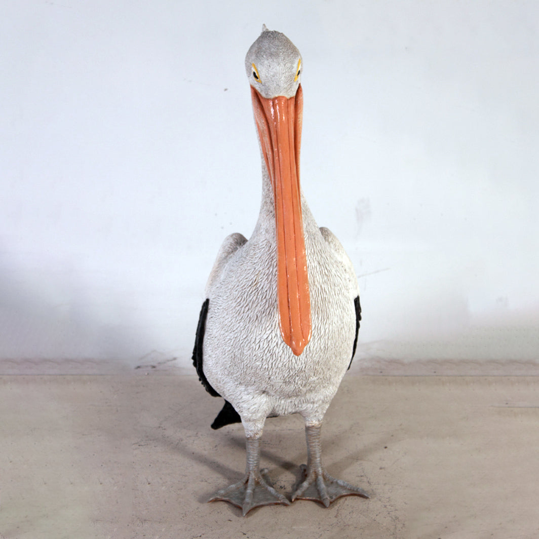 Standing Pelican Statue